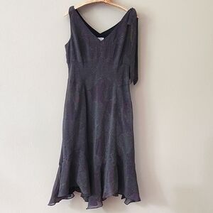 LOFT black and white dress